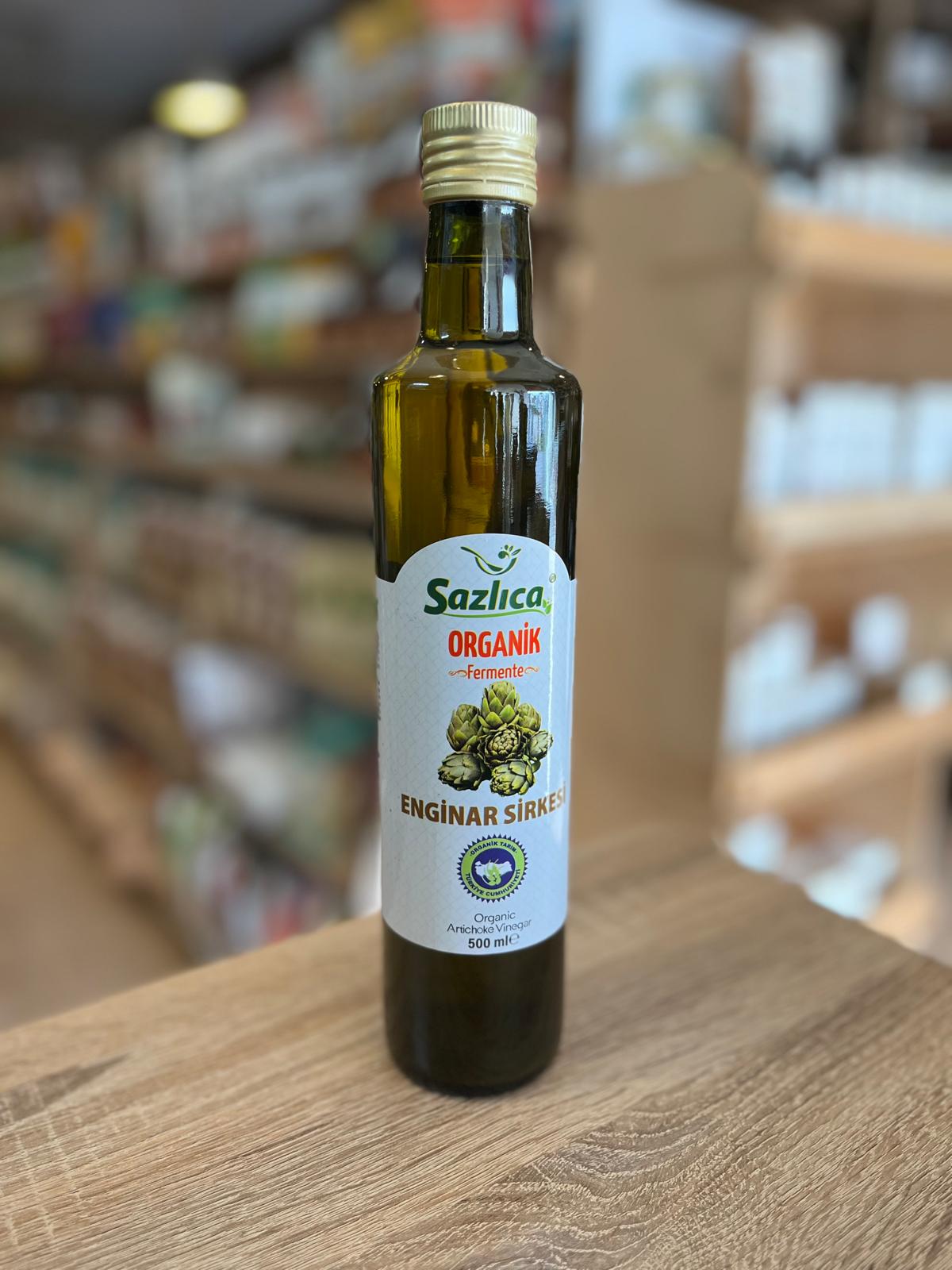 WhatsApp Görsel 2025-03-06 saat 13.51.16_be6914f8 Sazlıca Organik Enginar Sirkesi 500 ml - Görsel 1